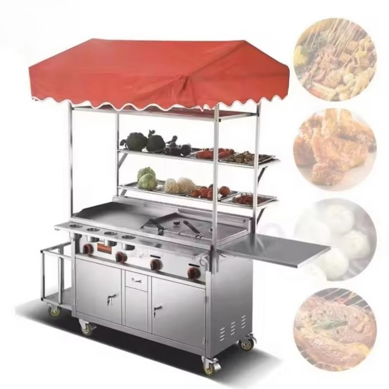 Food Snacks Catering - Remorque de camion de restauration mobile