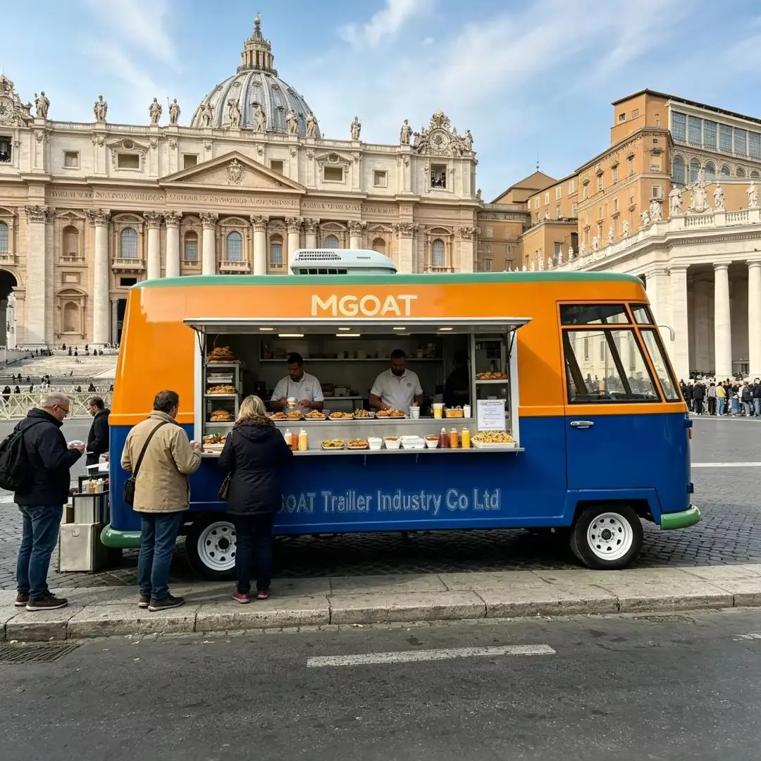 Food Snacks Catering - Camion de restauration mobile commercial avec