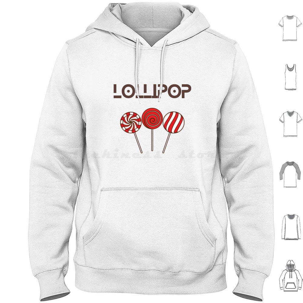 Food Sweet Snacks - Sucette mignon sweat à capuche coton