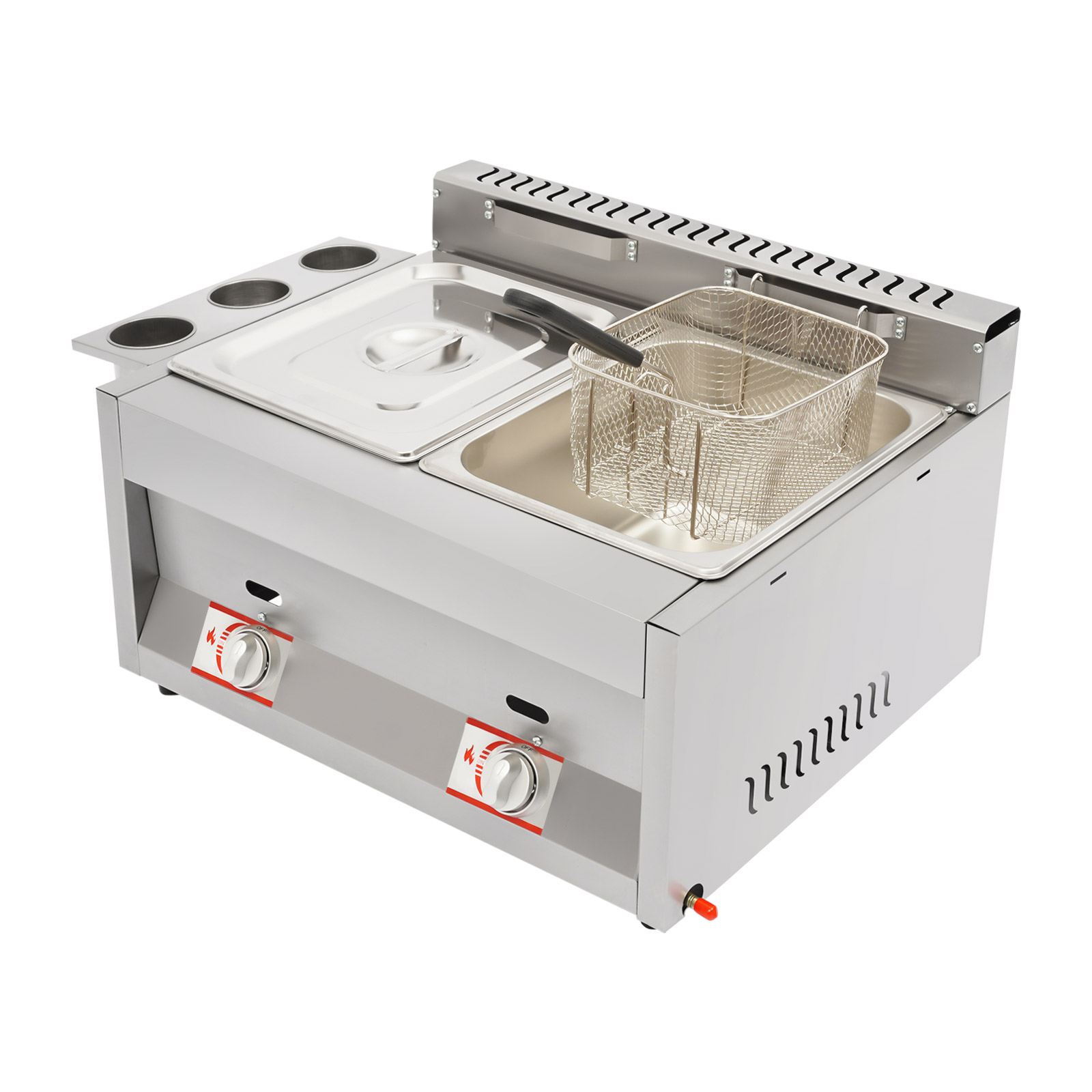 Food Snacks Catering - Friteuse professionnelle à gaz GPL 2