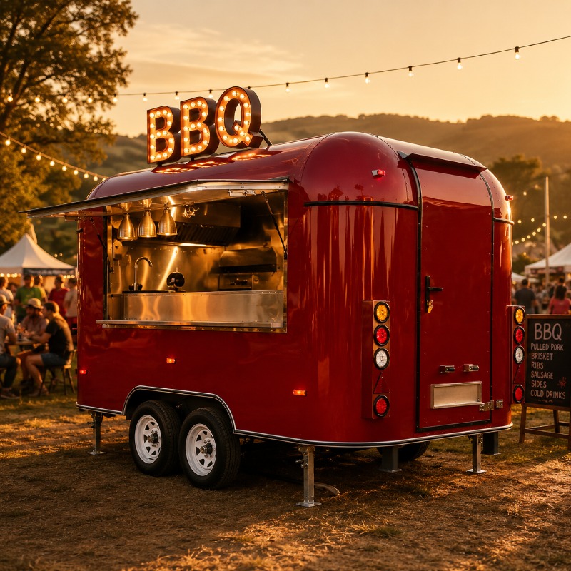 Food Snacks Catering - Camion de restauration mobile, remorque de