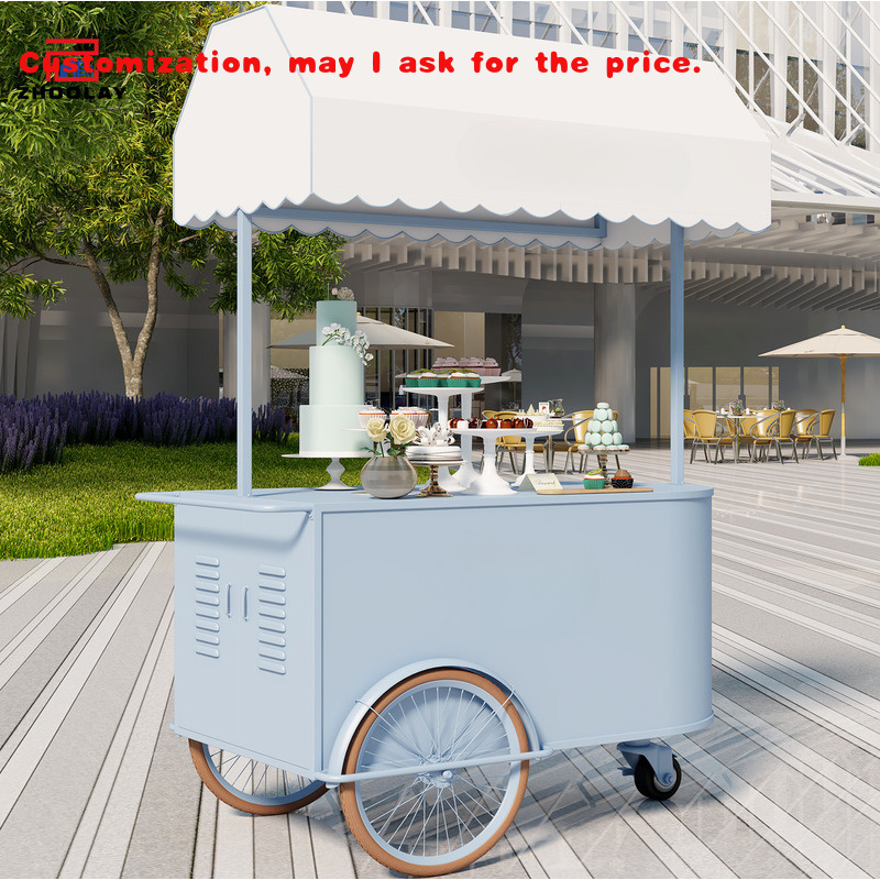 Food Sweet Snacks - Support de nourriture de rue Portable,