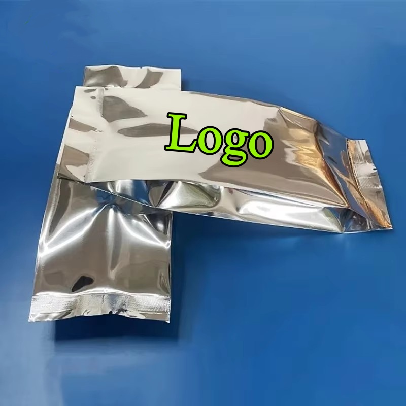 Food Snacks Logos - 100 Sachets à Soufflets Latéraux en