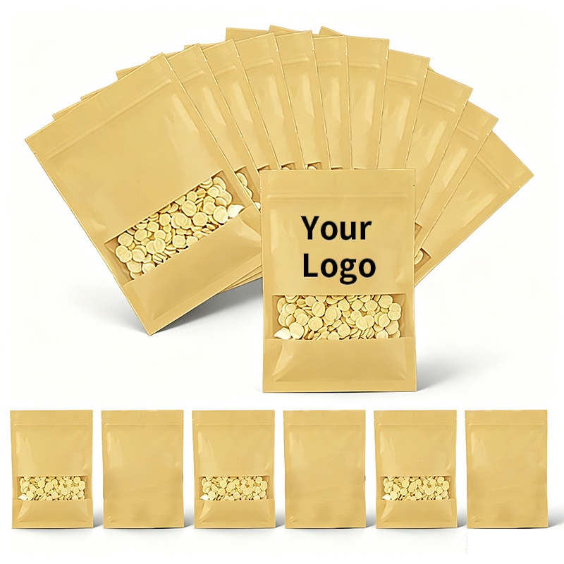Sachets refermables en papier  - Food Snacks Logos avis et prix