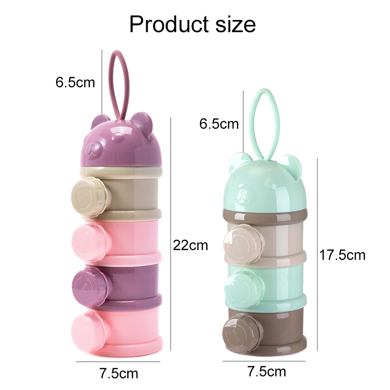 Boîte de lait en poudre coloré - Food Snacks For Toddlers avis et prix