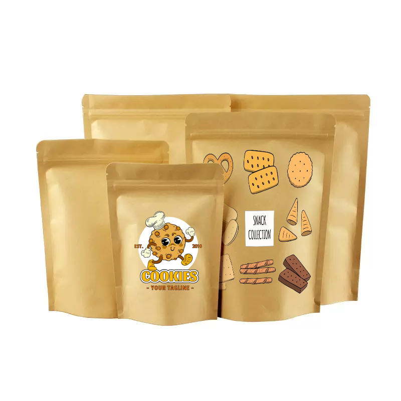 Sacs d'emballage personnalisés - Food Snacks Logos avis et prix