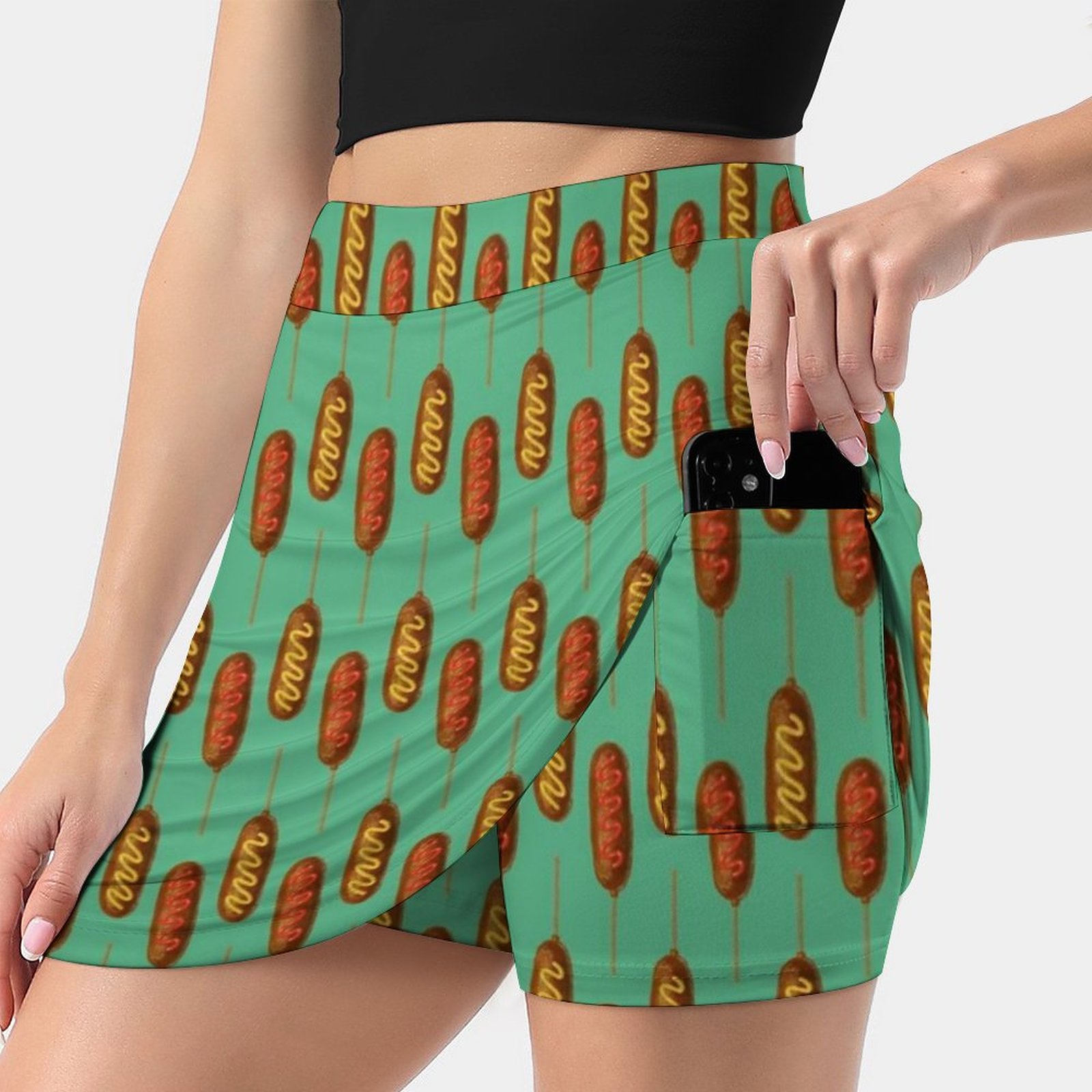 Corn Dogs-Mini jupe trapèze po - Food Sweet Snacks avis et prix