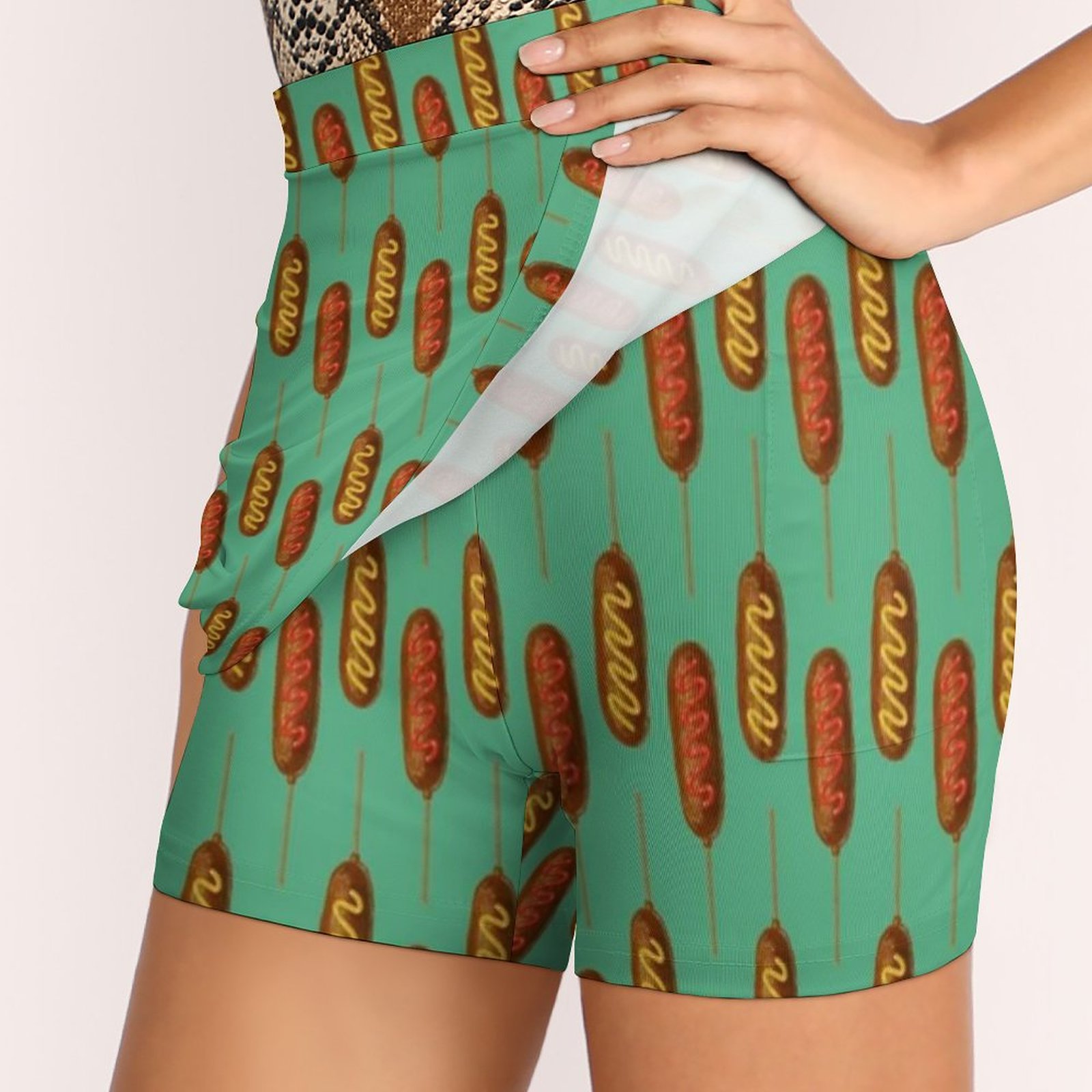 Corn Dogs-Mini jupe trapèze po - Food Sweet Snacks avis et prix