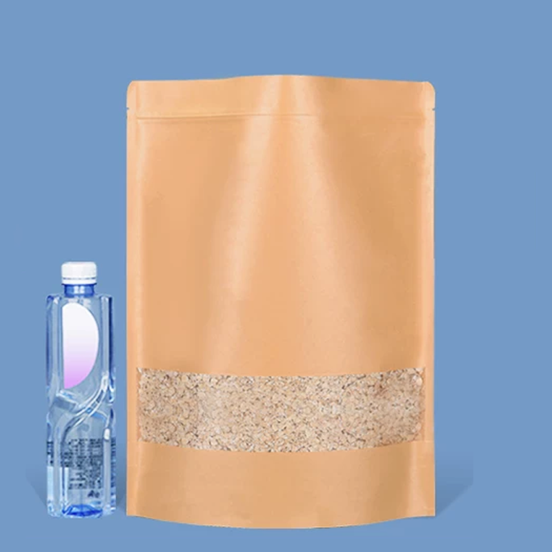 50 sacs en papier kraft, sacs  - Food Snacks Logos avis et prix