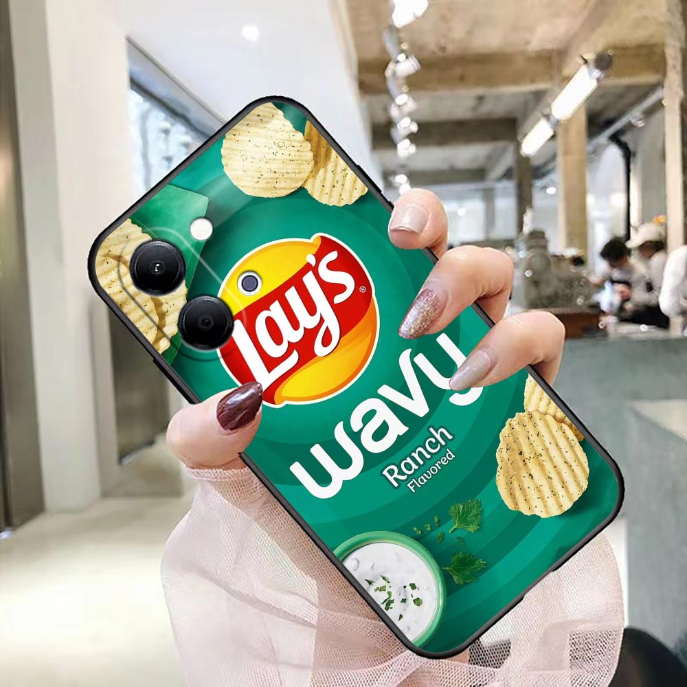 Coque de téléphone pour VIVO Y - Food Snacks Logos avis et prix
