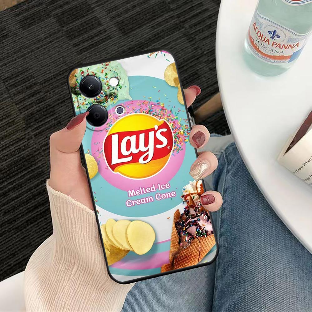 Coque de téléphone pour VIVO Y - Food Snacks Logos avis et prix