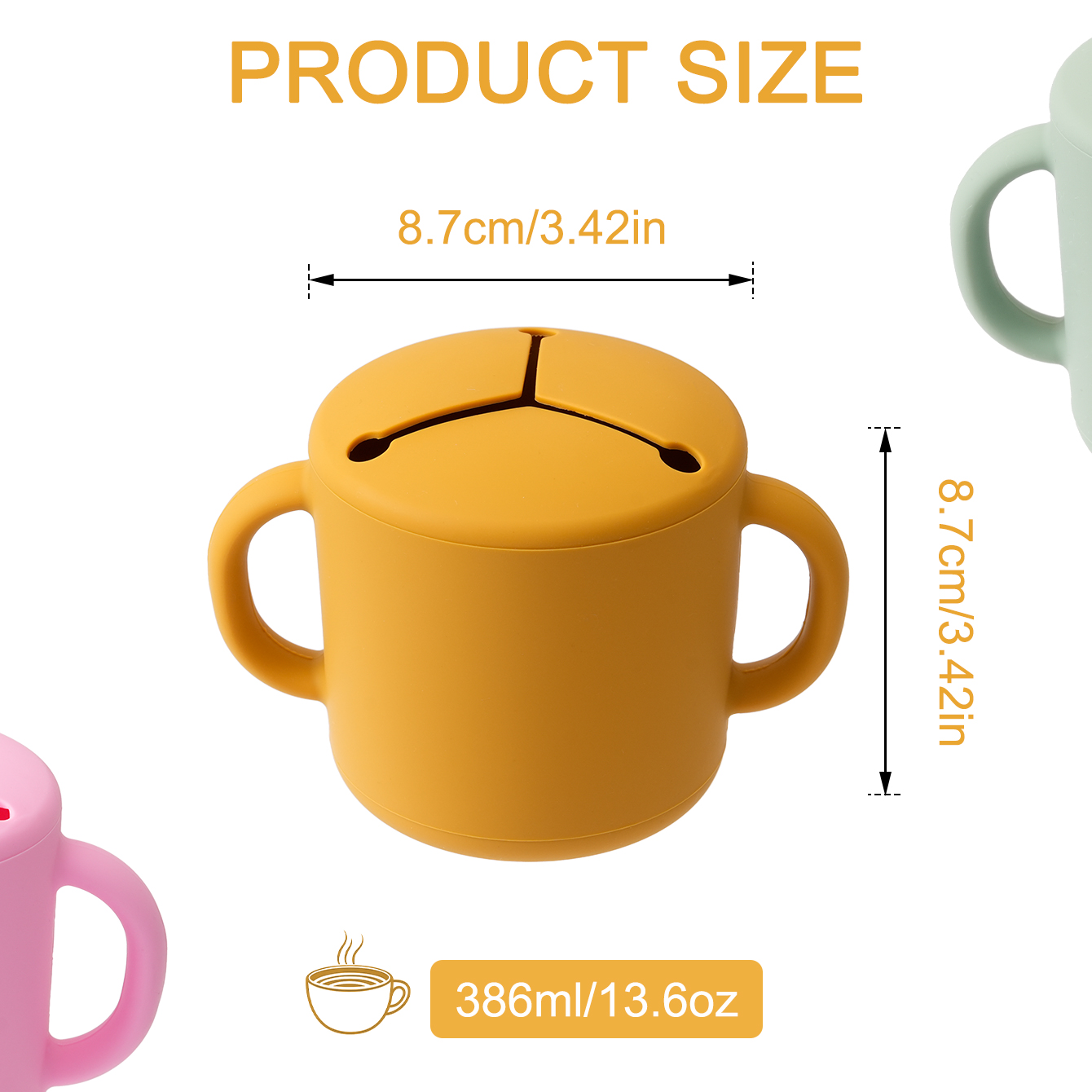1 pièces bébé Silicone Double  - Food Snacks For Toddlers avis et prix